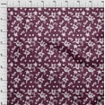 thumbnail image 3 of oneOone Cotton Poplin Purple Fabric Florals Sewing Craft Projects Fabric Prints By Yard 42 Inch Wide, 3 of 4