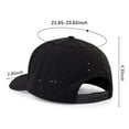thumbnail image 3 of Unisex Quick Dry Baseball Cap Mesh Snapback Hat Sun and Rain Protection Golf Ball Cap for Men Women, 3 of 3