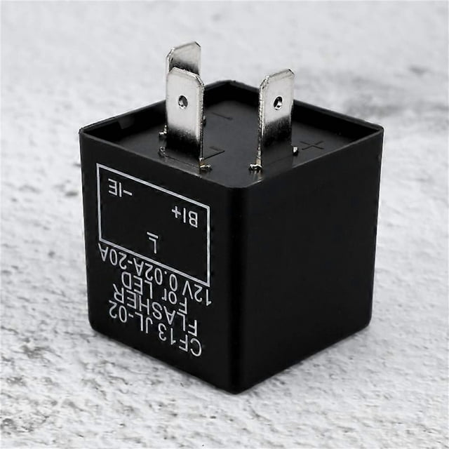 2PC 12V 3Pin Car Flasher Relay CF13 JL-02 Fix LED Light Indicator