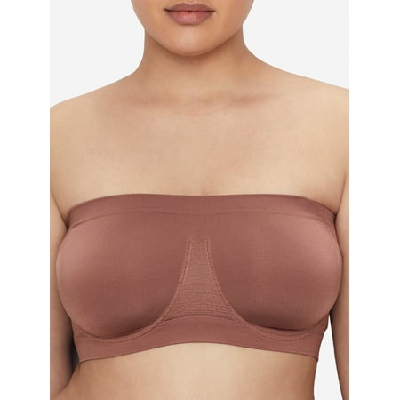 

Rhonda Shear Womens Plus Size Ahh Angel Seamless Bandeau Bra Style-9685X