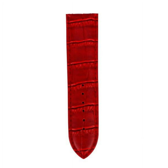 TopLLC Men's Watch Bands 20mm Soft Sweatband Leather Strap Steel Buckle Wrist Watch RD Wrist Watch