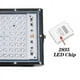 thumbnail image 4 of 2 Piezas de Luz Negra UVA 220 V-240 V, Luces Negras IP65, Luz Negra Resistente Al Agua para Iluminación de Escenarios con Luz Negra, Pintura Corporal, 50 W, 4 of 5