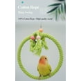 thumbnail image 3 of Jinsinto 2 Pcs Bird Swing Cotton Rope Ring, 3 of 5