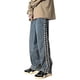 thumbnail image 2 of Empalme Pantalones De Ajuste Relajado,Pantalones De Mezclilla Para Hombres Pantalones Anchos Para Hombres Pantalones De Pierna Ancha Pantalones De Mezclilla De Ajuste Relajado Para Hombres Diseño Fácil De Usar, 2 of 8