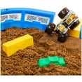 thumbnail image 4 of Monster Jam, Monster Dirt Arena 24-Inch Playset with 2lbs of Monster Dirt and Exclusive 1:64 Scale Die-Cast Monster Jam Truck, 4 of 9