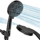 thumbnail image 1 of Regaderas para Baño Alta Presion, 10 Modos 5.1" Cabezal de Ducha de Mano con Manguera de 1,5m Shower Head (Boquilla Antiobstrucción/Ajustable con Soporte) para Baño Hotel, 1 of 8