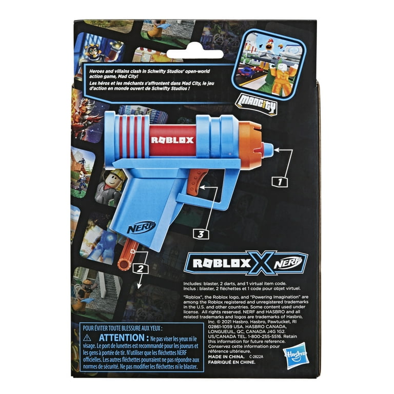 Roblox Nerf Mad City Plasma Ray Dart Blaster