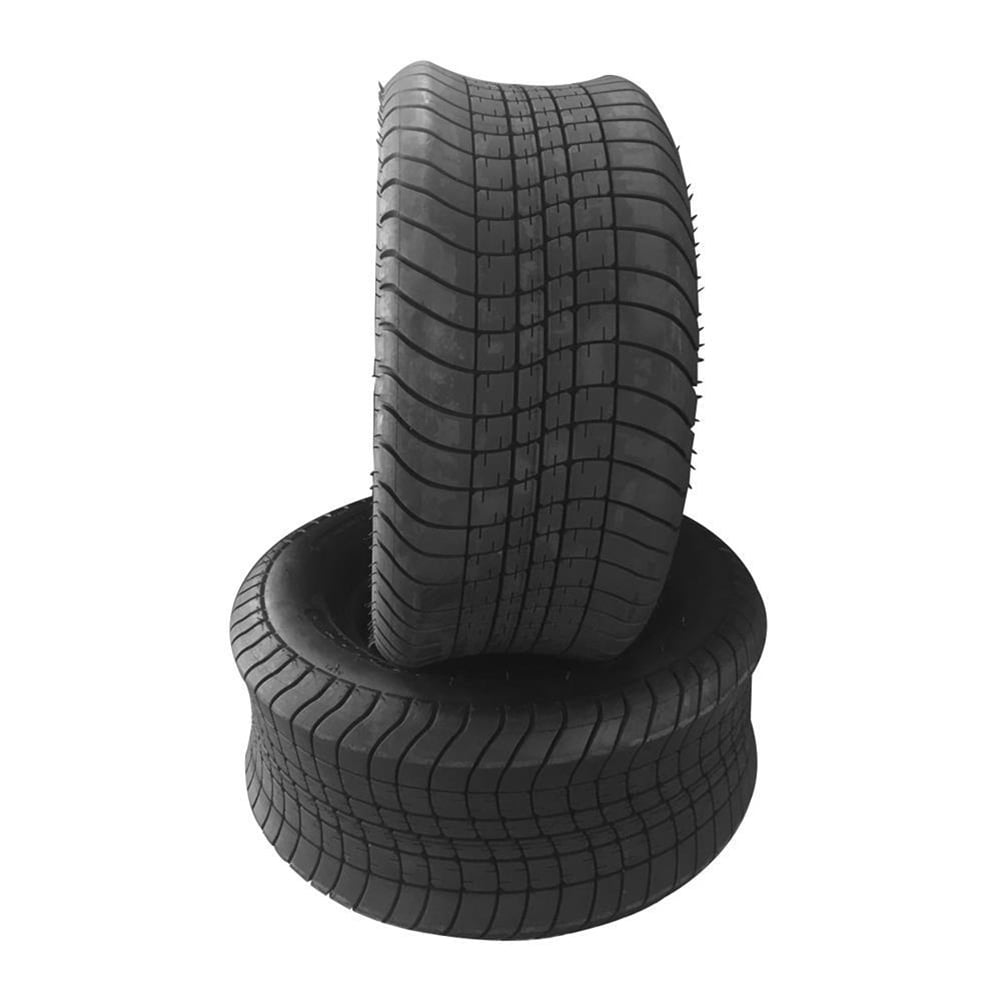 20.5x8-10 Trailer Tires 205/65-10 20.5x8.00-10 20.5x8x10 Load Range E Set of 2 10PR… 