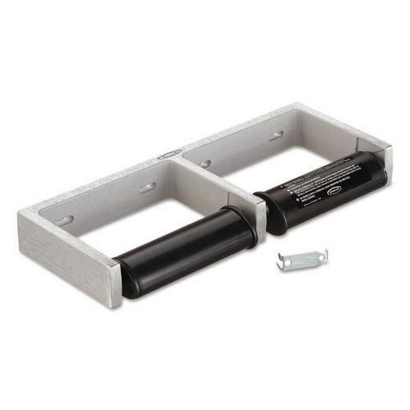 Classicseries Toilet Tissue Dispenser For Two Rolls, 12 1/2" X 4 7/8" X 1 1/2" | Bundle of 2 Each