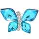 thumbnail image 1 of Broche Fiesta Mariposa Decoración Diamantes de Imitación Brillante Exquisito Broche Pin Joyería Regalo para Mujeres Niñas, 1 of 10