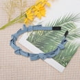 thumbnail image 6 of Unique Bargains 1 Pc Denim Knotted Headbands Light Blue, 6 of 6