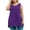 Purple, variant on Loopsun Womens Summer Top Plus Size, Tank Tops for Women, Women's Oversized Sleeveless T-shirt Loose Tank Top Light Blue XL
