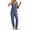 Dark Blue, variant on Fantaslook Womens Pajamas Sets V Neck Tank Tops and Long Pants Two Piece Lounge Sets Summer Oufits Loungewear