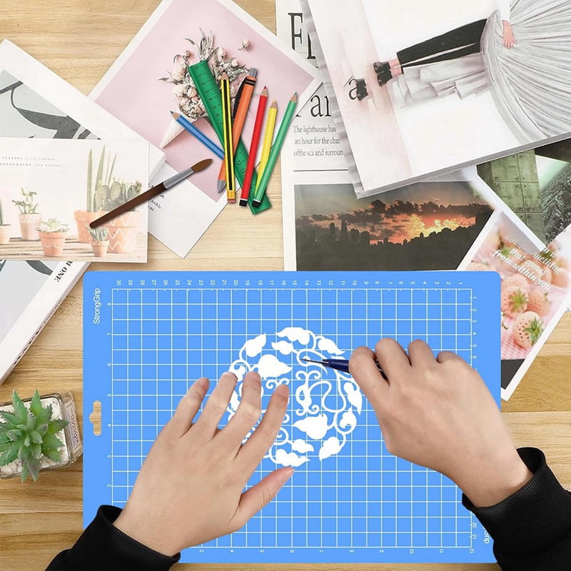 6PCS Mats for Explore Air 2/Air/One/Maker 3/Maker - Variety Pack Cutting Mats with Blades, 3PCS 8.5x12In, 3PCS 12x12In