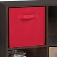 thumbnail image 4 of ClosetMaid Cubeicals Fabric Drawer, Open Storage Organizing Bin, Red (2 Pack), 4 of 6