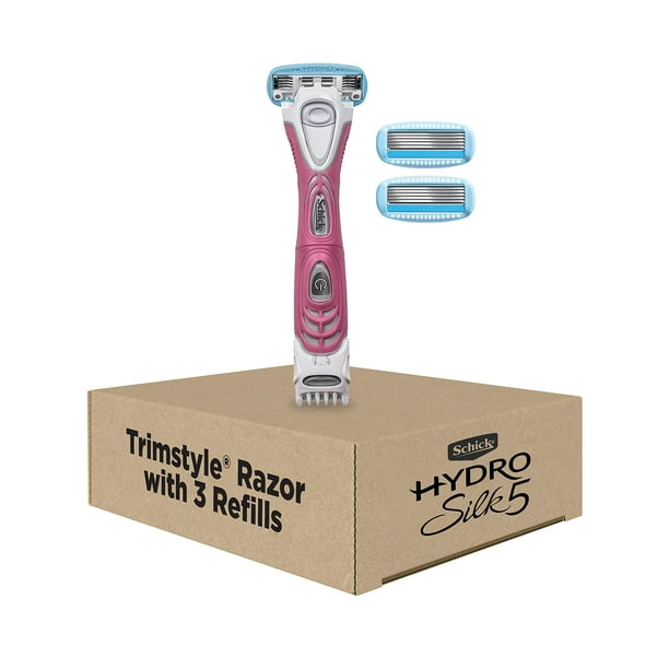 Schick Hydro Silk TrimStyle Moisturizing Razor for Women with Bikini
