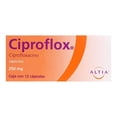 thumbnail image 2 of Ciproflox Ciprofloxacino 250 mg 12 cápsulas, 2 of 4