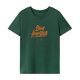 thumbnail image 1 of Camiseta para mujer Ropa de verano Camisa de cuello redondo para trabajo Viajes Camping Mujer Verde, 1 of 7