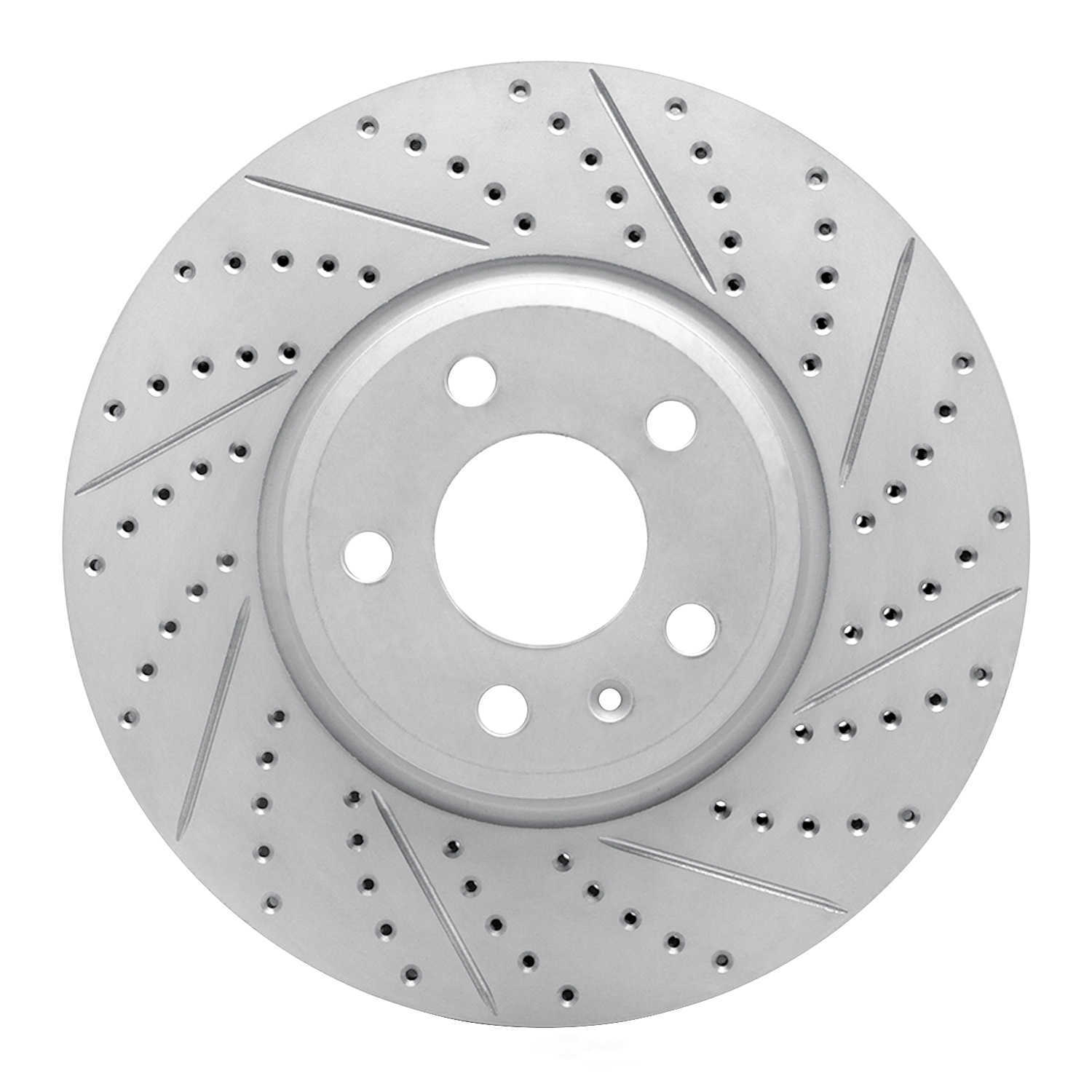 Dynamic Friction Company 830-73057R DFC Geoperformance Rotor - Drilled and Slotted