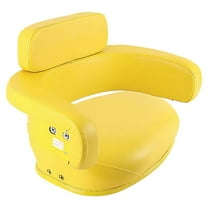 AR59680 3-pc Yellow Seat Cushion Set Fits John Deere