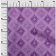 thumbnail image 2 of oneOone Rayon Purple Fabric Leaves Craft Projects Decor Fabric Printed By The Yard 56 Inch Wide, 2 of 5