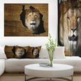 thumbnail image 3 of Design Art Tanzania Wildlife Map Design Canvas Print, 3 of 3