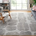 thumbnail image 2 of SAFAVIEH Manhattan Sylvia Geometric Area Rug, Grey, 8' x 10', 2 of 8