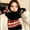 Black, variant on Beige Scarfs Scarf Ladies' Isle Wool Knitted Scarf Artistic High End Warm and Cold Neck Wrap