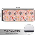 thumbnail image 5 of Kitchen Rugs Sets Of 2,Pink Cow Flower Cow Pattern Anti Fatigue Kitchen Mat Rugs Non Slip Washable,Decorative Kitchen Floor Mats for Kitchen,Sink,Laundry,17"x47"+17"x47", 5 of 5