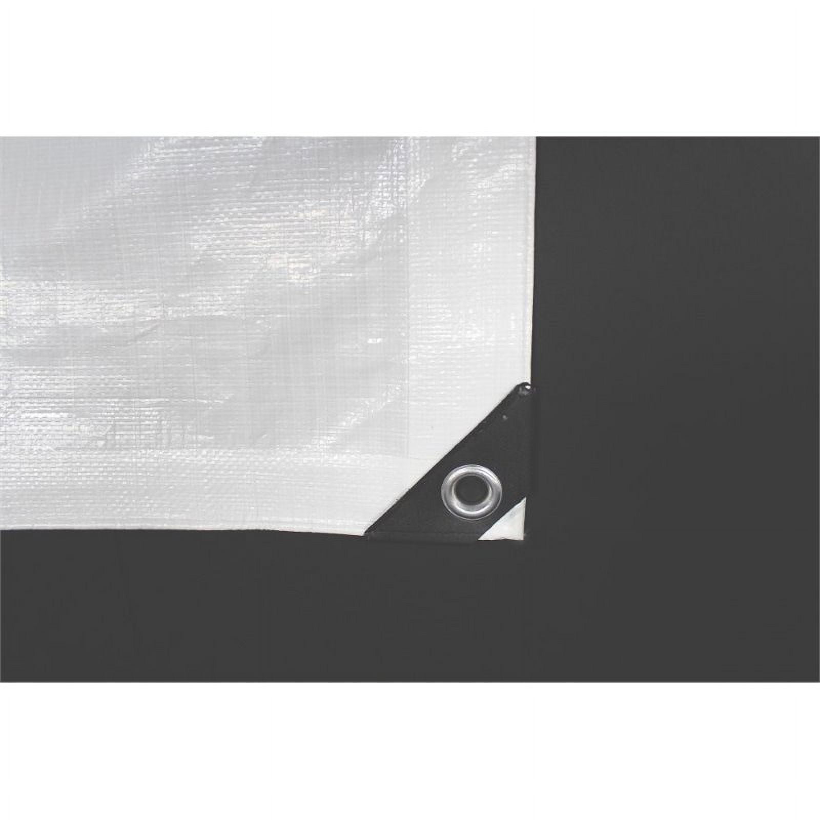 King Canopy White Heavy Duty Tarp 20X20