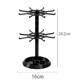thumbnail image 3 of Jewelry Organizer 2 Tier Rotating Jewelry Display Stand Necklace Tower Storage Rack For Earrings Watch Showcase, 3 of 5