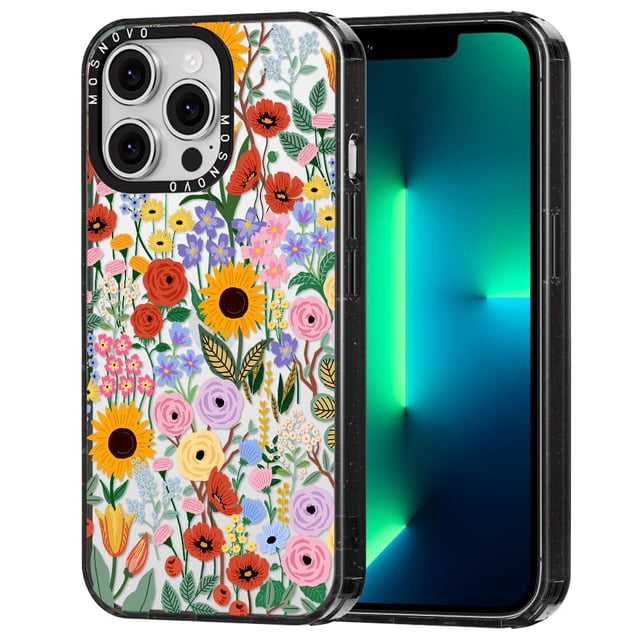 Funda de teléfono MOSNOVO para iPhone 13 Pro Blossom & Bloom