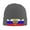 Deep Heather, variant on Retro Russian Flag Winter Beanie Hats for Men Women Warm Cozy Knitted Cuffed Skull Cap Deep Heather