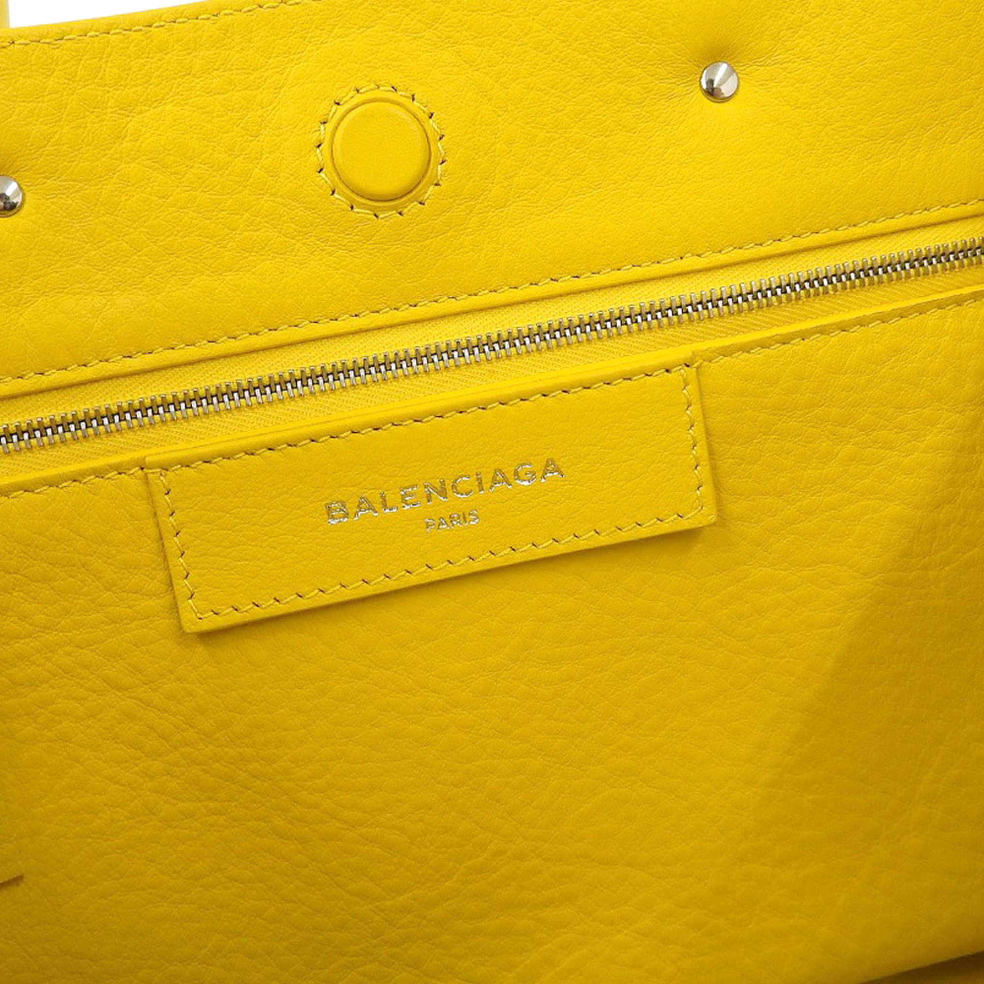 BARENCIAGA BAG ペーパー ミニ Pre-Owned Balenciaga BALENCIAGA paper mini 2WAY bag leather