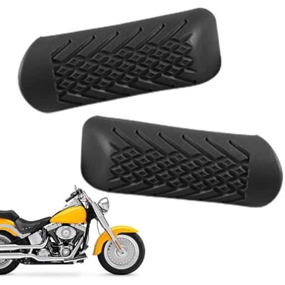 Crash Bar Protectors, Anti-Slip Rubber Engine Guard for Motorcycle