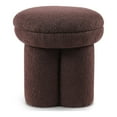 thumbnail image 4 of Furniture of America Thia I Modern Upholstered Mushroom-Shape Design Ottoman, 4 of 4