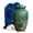 Butterfly Green Brass Urn, variant on Flower Brass Urns for Human Ashes Adult Man, Green Memorial Urn for Ashes for Women, Cremation Urn for Adults, Brass Burial Urns for Human Ash, (10" Large, Upto 200 Cubic Inches Capacity)