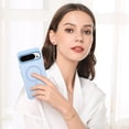 thumbnail image 3 of DOMAVER Google Pixel 10 Case / Google Pixel 10 Pro Case 6.3", Magnetic MagSafe Compatible, Slim Shockproof Protective Cover, Translucent Matte, Blue, 3 of 9