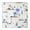 Safari J, variant on Safari Jungle Island Fitted Tablecloth - Artistic Square Cover for Tropical Boho Outdoor Dining & Picnic (Windproof Design)