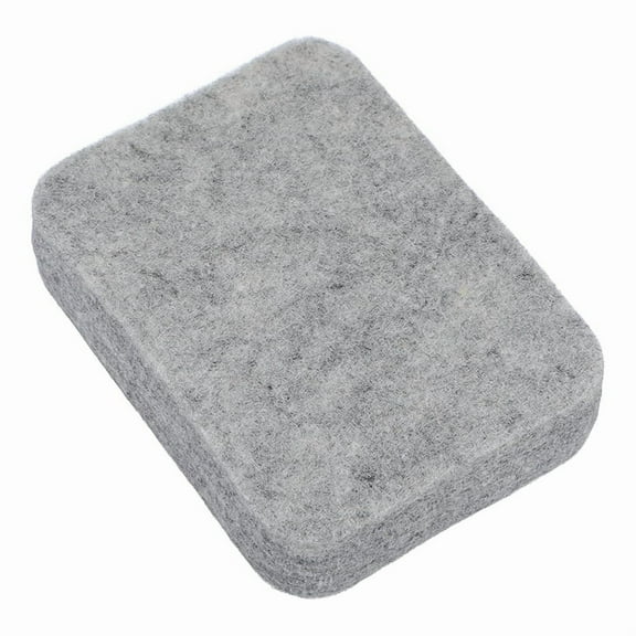 Needle Felting Pad,Grey Sponge Pad 4.65x3.35Inch Thick and Firm Mat Natural Wool