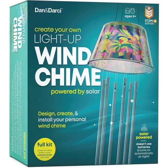 Make Your Own Solar-Powered Light-Up Wind Chime Gift Kit