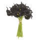 thumbnail image 2 of Gwong Decoración hogareña 20 ramas simulación flexible flores de plástico duradero de larga duración hermosa falsa lirio flores de boda decoración de fiesta Gwong 21085464, 2 of 6