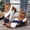 White, variant on YOUYEDIAN Orthopedic Sandals for Women Arch Support Summer Flat Sandals Breathable Non Slip Slip on Work Shoes Beach Vacation 2026 Orthopedic Shoes (Orange)