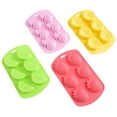 thumbnail image 6 of MORESEC under $5 4Pcs Silicone Baking Molds, Fruit Shaped Multi-Use Silicone Molds, 6 Cavity for Baking Freezing Crafts, Non-Stick Flexible Food Grade Molds for Chocolate Soap Resin, 6 of 9