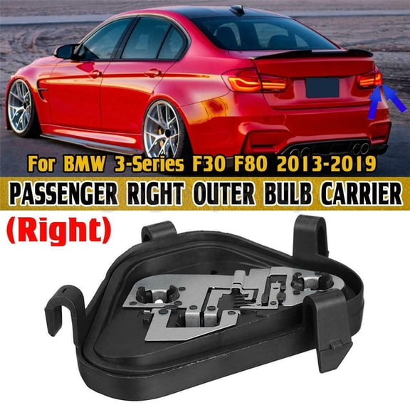 Zyutaosan Passenger Right Outer Bulb Carrier For Fender Taillight For Bmw 3-Series F30 F80 2013-2019