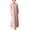 Pink, variant on QIUYI Women's Nightdress Vintage Long Sleeve Nightgown Sleepwear Victorian Style Pyjama Night Dress