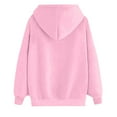thumbnail image 4 of Vedolay Women Sweatshirt Hoodies for Women Oversized Hoodies Casual Pullover Sweatshirts Fall Fashion 2023 Clothes,Pink XL, 4 of 4
