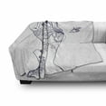 thumbnail image 3 of Fashion Soft Flannel Fleece Throw Blanket, Young Girl Tattoos Butterflies Free Your Soul Inspired Hair Feminine, Cozy Plush for Indoor and Outdoor Use, 60" x 80", Purple White, by Ambesonne, 3 of 6