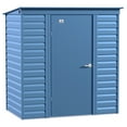 thumbnail image 1 of Arrow Select 6 x 4 x 6 ft Blue Shed, 1 of 7