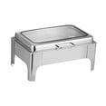 thumbnail image 2 of yuksok Réchaud de Buffet, Réchauds Alimentaires avec Couvercle Poêle à Aliments Réchaud de Buffet Chafer Rectangulaire, 2 of 9